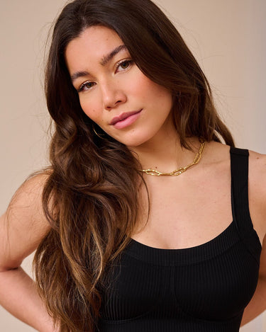 TILTIL Goldplated Necklace Rhode Chunky - Things I Like Things I Love