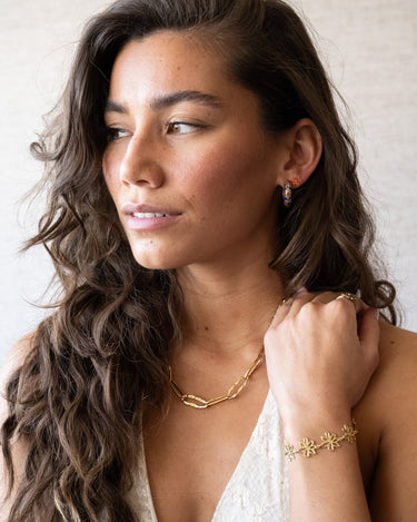 TILTIL Goldplated Necklace Rhode Chunky - Things I Like Things I Love