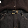 TILTIL Hailey Belt REAL LEATHER Zwart - Things I Like Things I Love