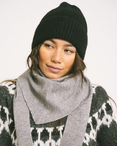 TILTIL Hally Triangle Scarf Grey - Things I Like Things I Love