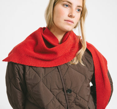 TILTIL Hally Triangle Scarf Red - Things I Like Things I Love
