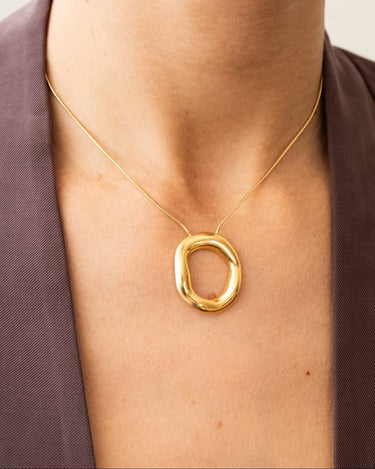 TILTIL Halo Necklace Goud - Things I Like Things I Love