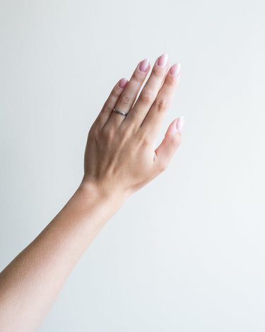 TILTIL Hammered Ring Zilver - Things I Like Things I Love