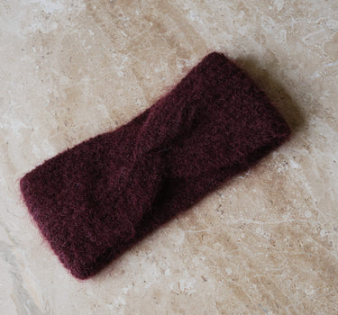 TILTIL Headband Knitted Zoey Bordeaux - Things I Like Things I Love