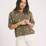 TILTIL Heart Knit Taupe One Size - Things I Like Things I Love