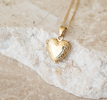 TILTIL Heart Locket Charm Goud - Things I Like Things I Love