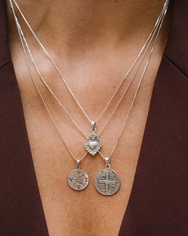 TILTIL Heated Heart Charm Silver - Things I Like Things I Love