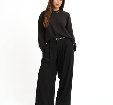 TILTIL Heavy Doka Plain Zwart - Things I Like Things I Love