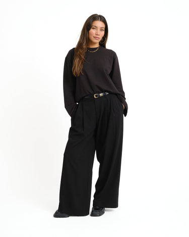 TILTIL Heavy Doka Plain Zwart - Things I Like Things I Love