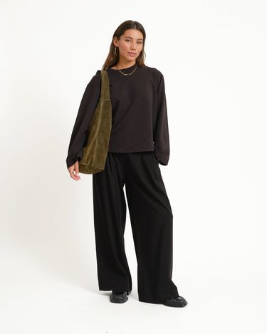 TILTIL Heavy Doka Plain Zwart - Things I Like Things I Love