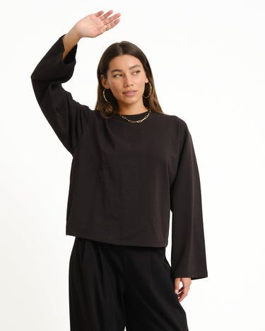 TILTIL Heavy Doka Plain Zwart - Things I Like Things I Love