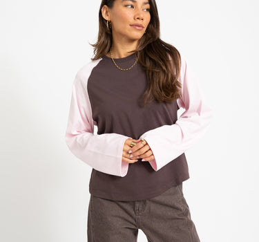 TILTIL Heavy Doka Raglan Bruin - Things I Like Things I Love