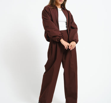 TILTIL Heavy Meysa Pantalon Aubergine - Things I Like Things I Love