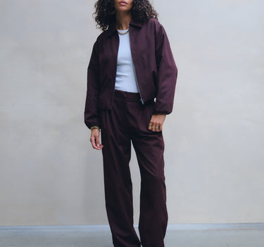 TILTIL Heavy Meysa Pantalon Aubergine - Things I Like Things I Love