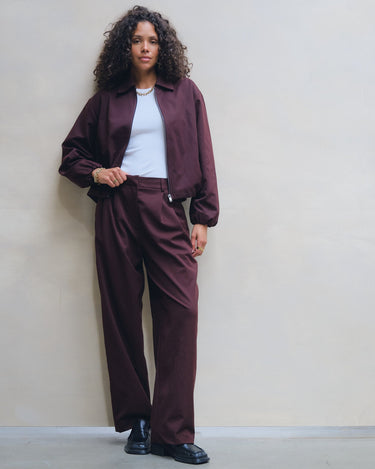 TILTIL Heavy Meysa Pantalon Aubergine - Things I Like Things I Love