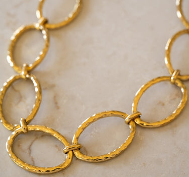 TILTIL Heavy Statement Necklace Gold - Things I Like Things I Love