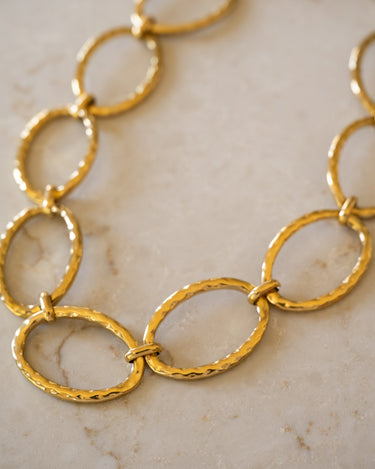 TILTIL Heavy Statement Necklace Gold - Things I Like Things I Love