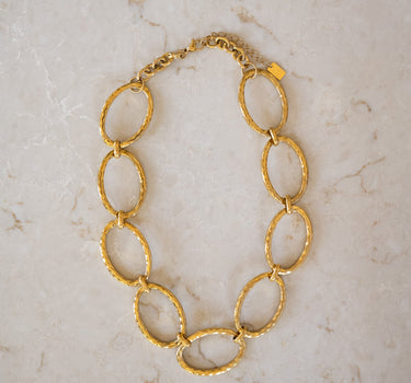 TILTIL Heavy Statement Necklace Gold - Things I Like Things I Love
