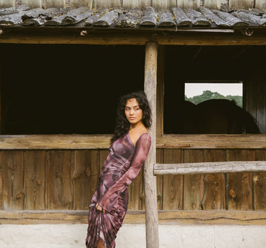 TILTIL Hera Dress Faded Brown - Things I Like Things I Love