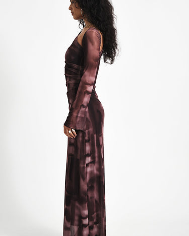 TILTIL Hera Dress Faded Brown - Things I Like Things I Love
