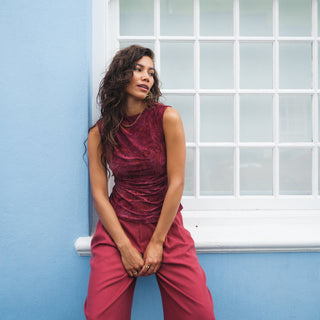 TILTIL Hibiscus Caia Top Red - Things I Like Things I Love