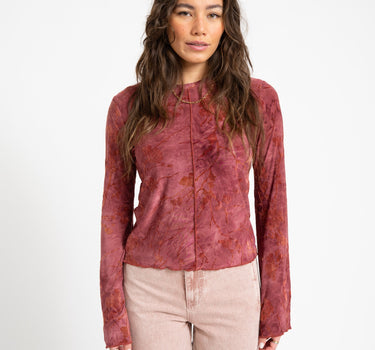 TILTIL Hibiscus Farah Longsleeve Dark Pink - Things I Like Things I Love
