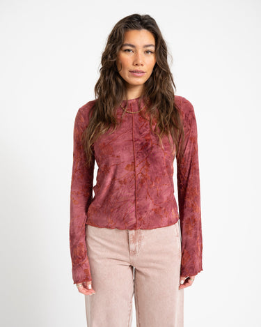 TILTIL Hibiscus Farah Longsleeve Dark Pink - Things I Like Things I Love