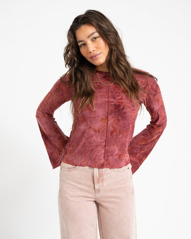 TILTIL Hibiscus Farah Longsleeve Dark Pink - Things I Like Things I Love