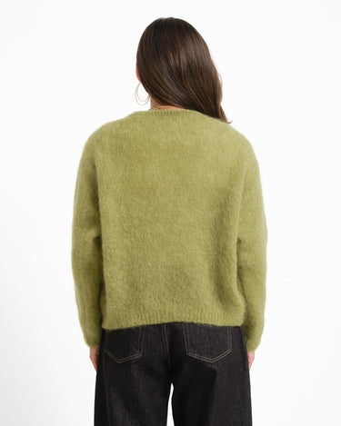 TILTIL Hilde Knitted Vest One Size Green - Things I Like Things I Love