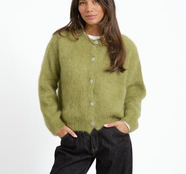 TILTIL Hilde Knitted Vest One Size Green - Things I Like Things I Love