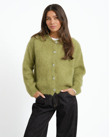 TILTIL Hilde Knitted Vest One Size Green - Things I Like Things I Love