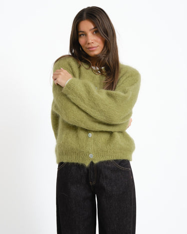 TILTIL Hilde Knitted Vest One Size Green - Things I Like Things I Love