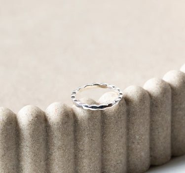 TILTIL Holly Hoops Ring Silver - Things I Like Things I Love