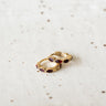 TILTIL Hoop Goldplated Zircon Burgundy Gold - Things I Like Things I Love