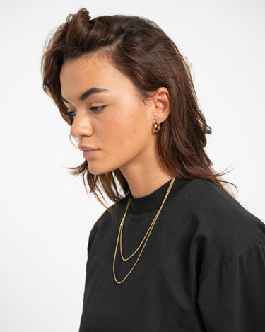 TILTIL Hoop Luca Black Gold - Things I Like Things I Love