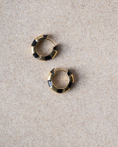 TILTIL Hoop Luca Black Gold - Things I Like Things I Love
