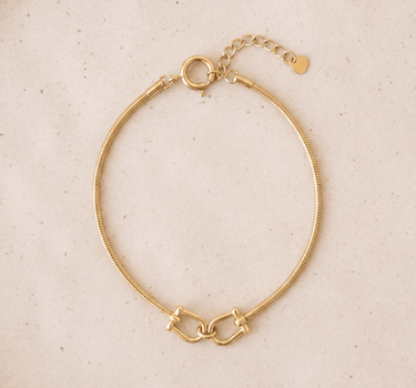 TILTIL Horsebit Bracelet Goud - Things I Like Things I Love