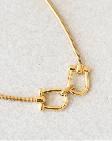 TILTIL Horsebit Bracelet Goud - Things I Like Things I Love