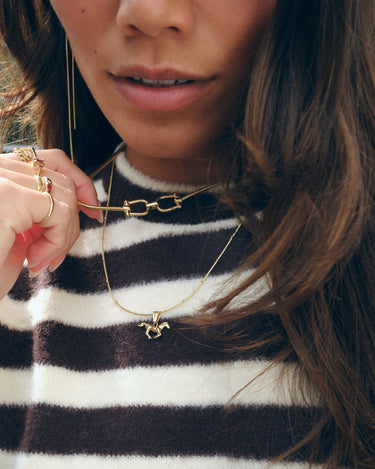 TILTIL Horsebit Necklace Goud - Things I Like Things I Love