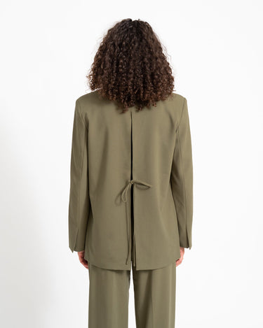 TILTIL Indy Open Back Blazer Groen - Things I Like Things I Love