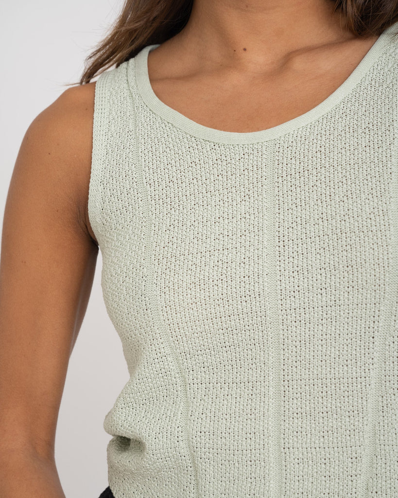 TILTIL Iny Knitted Top Light Mint - Things I Like Things I Love