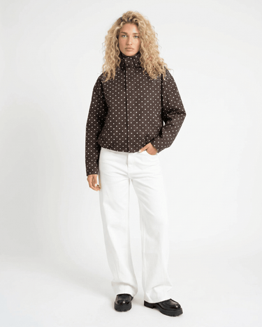 TILTIL Jacket Zoe Polkadot Bruin - Things I Like Things I Love