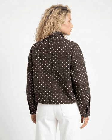 TILTIL Jacket Zoe Polkadot Bruin - Things I Like Things I Love