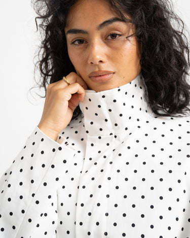 TILTIL Jacket Zoe Polkadot White - Things I Like Things I Love
