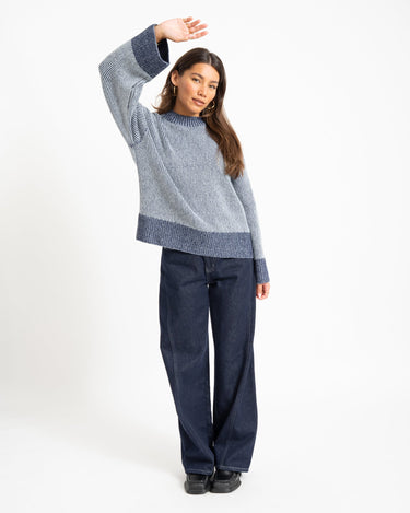TILTIL Jackie Oversized Knit Pullover Blauw - Things I Like Things I Love