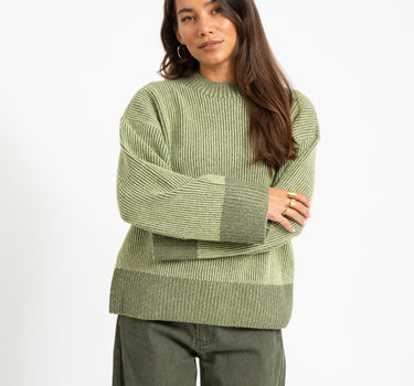 TILTIL Jackie Oversized Knit Pullover Groen - Things I Like Things I Love