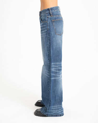 TILTIL Janice Wide Flared Jeans Blauw - Things I Like Things I Love