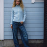 TILTIL Janice Wide Flared Jeans Blauw - Things I Like Things I Love