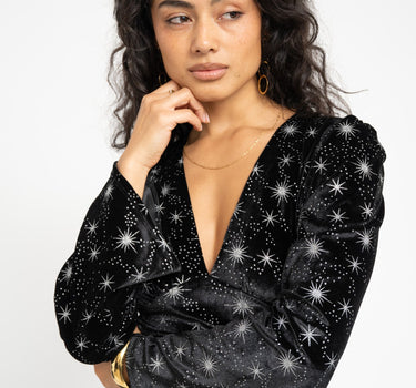 TILTIL Jella Velvet Star Black - Things I Like Things I Love