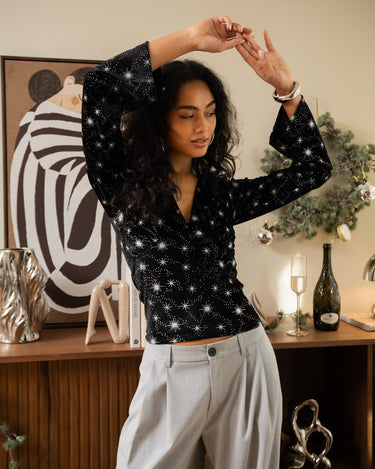 TILTIL Jella Velvet Star Black - Things I Like Things I Love